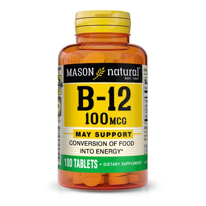 Mason Natural Vitamin B12 100mcg, 100 Tablets | Jumia Nigeria