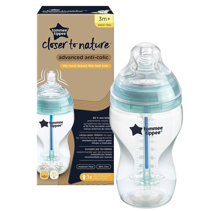 Tommee Tippee Closer To Nature Anti-colic Advanced Baby Bottle