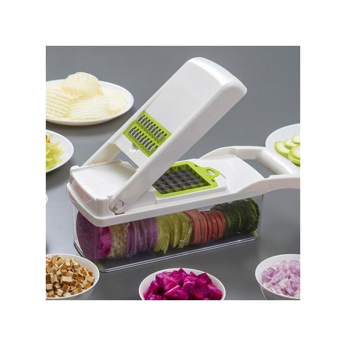 NEW 7 in 1 Multifunction Vegetable Cutter Food Slicer Dicer Nicer Vege –  Ladi Ervlinton's Trinkets and Things