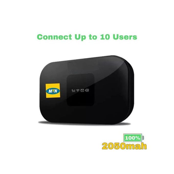 product_image_name-Generic-MTNs 4G LTE Mobile WiFi Hotspot With 30Gig Bonus Data Sim Card And 8 Hours Battery-1