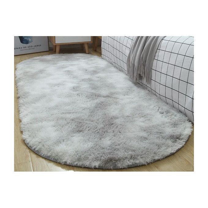 product_image_name-Generic-Fur Faux Sheepskin Centre Rug (Silver)-1