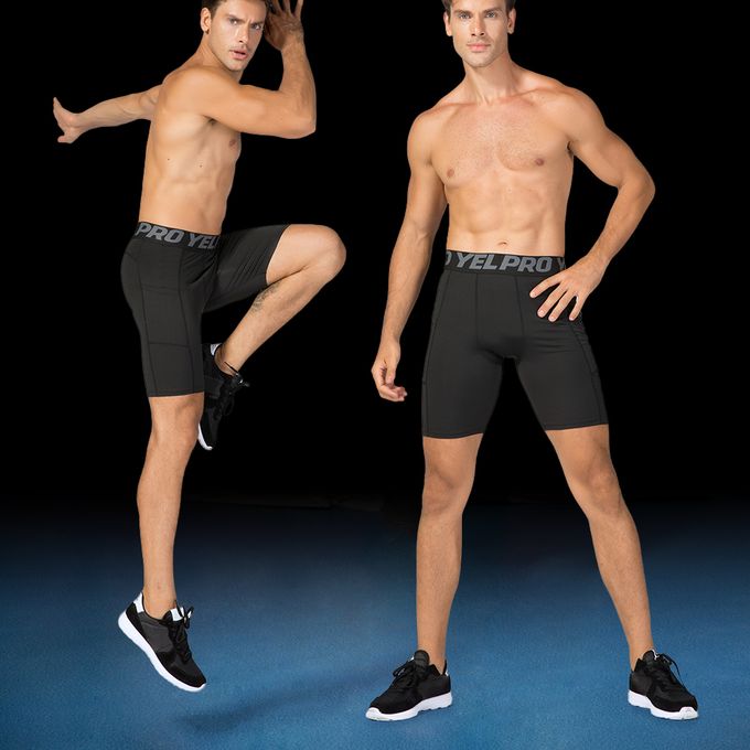 Men Compression Shorts Pant Underwear 