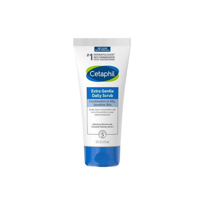 Cetaphil Extra Gentle Daily Scrub Combination To Oily 