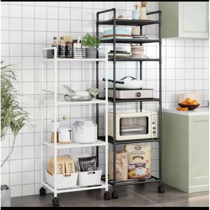 Generic 4/5 Tier Movable Kitchen Organizer Storage Rack