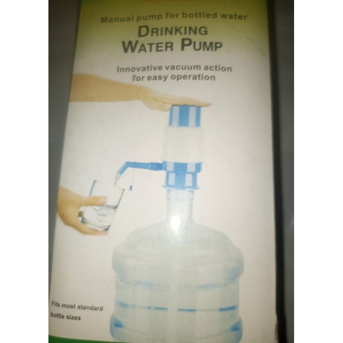 Water Bottle Pump - The Original Dolphin Manual Drinking Water