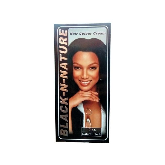 Black N Nature 100 Permanent Natural Black Hair Colour Cream Jumia Nigeria