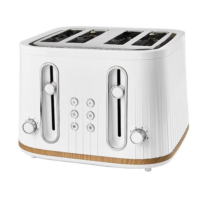George Home 4- slice toaster with crumb tray - 2300w