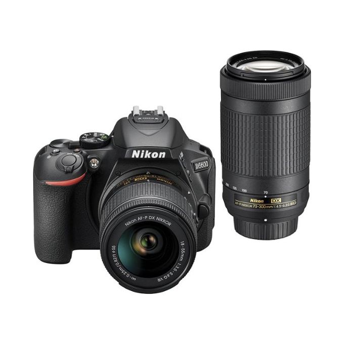 Nikon D5600 Digital Camera With 18-55mm & 70-300mm Lens | Jumia