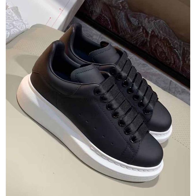 product_image_name-Fashion-Trendy Ladies New Fashionable Sneakers - Black-1