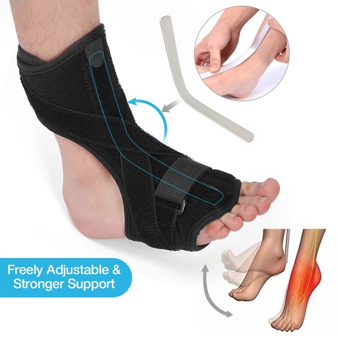 Generic Plantar Fasciitis Night Splint Drop Foot Support Orthotic Brace ...