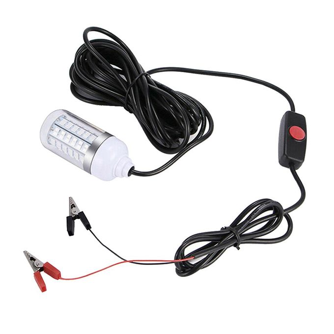 Generic 12V 108 LEDs Submersible Fishing Light Underwater White