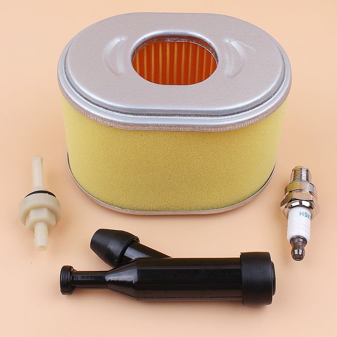 product_image_name-Generic-Air Filter Spark Plug Cap Filter Tune Up Kit For Honda GX140 GX160 GX200 17210-ZE1-822 17210-ZE1-505 5.5-6.5HP Gas Engine Motor-1