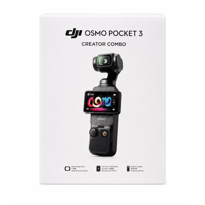 Generic Unique DJI Osmo Pocket 3 Creator Combo – 4K 60FPS