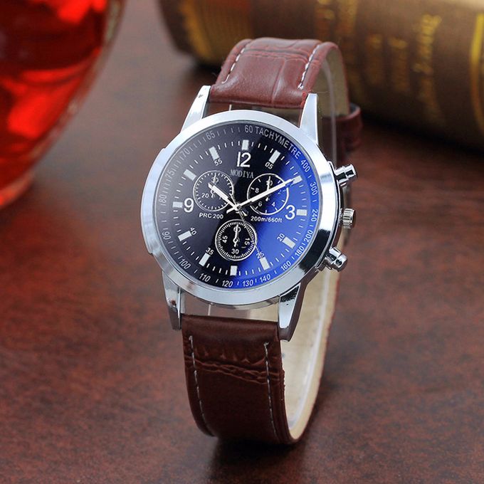 product_image_name-Fashion-3 Dials Leather Band Quartz Watches-1