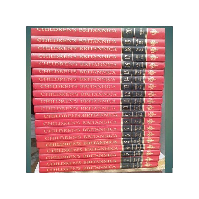 Jumia Books Children's Britannica (20 Volume Set)