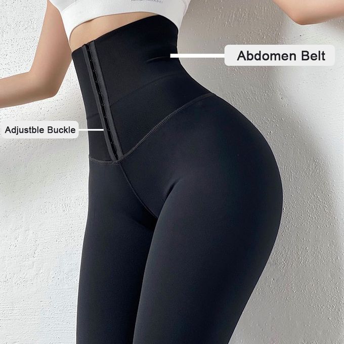Fashion Girdles Slimming Tummy Trimmer High Waist Trainer Sports Leggings  Trousers Women Fitness Tights Belly Control Shapewear
