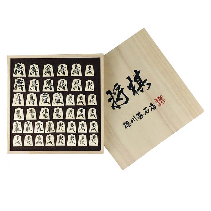 Luxury Shogi Wooden Chess Pieces Board Set Table Games Family