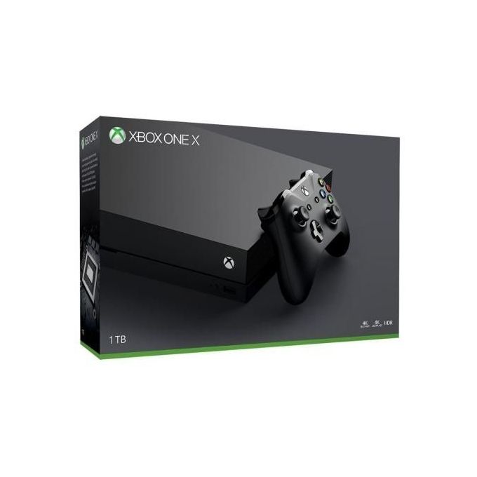 microsoft xbox one x 1tb 4k ultra hd gaming console