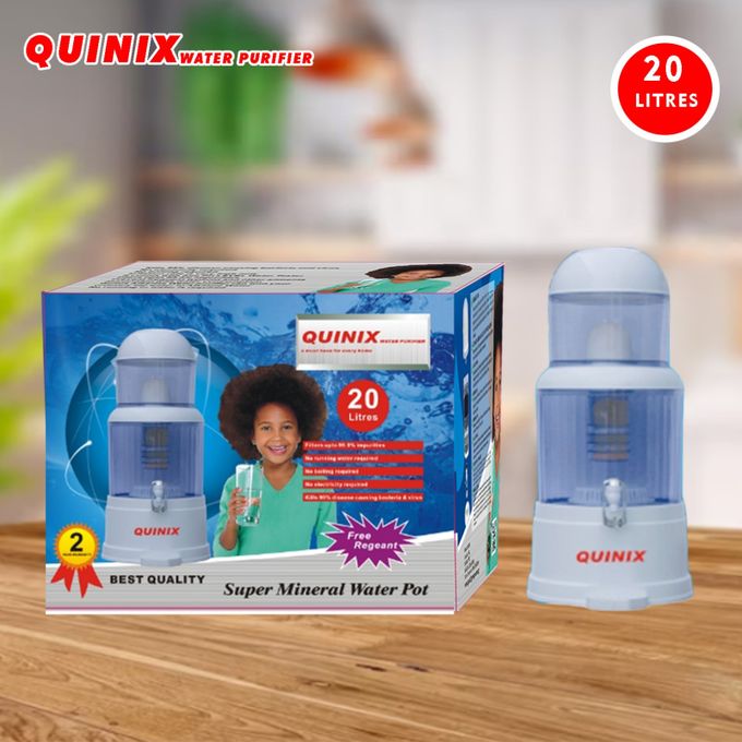 Quinix Alkaline Water Filter / Purifier And Dispenser (20 Liters)