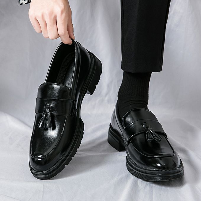 MMM leather slip on shoes (EU42)靴/シューズ