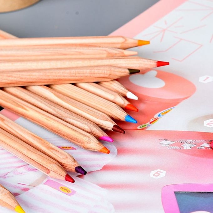 Generic Kids Adults Sketch Coloring Books Drawing Vibrant Colors