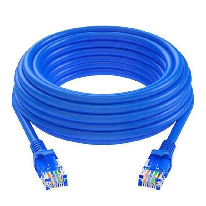 CAT 6 Ethernet Cable Lan Network CAT6 Internet Modem Blue RJ45 Patch Cord  LOT