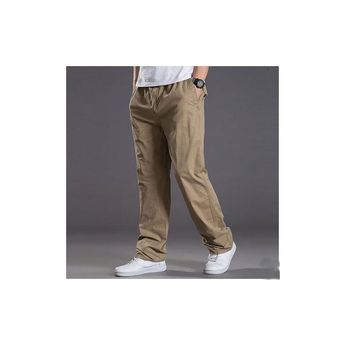 100% Cotton Cargo Pants Men Long Pants Jogger Pants Men Pants Casual Pants  Chinos Pant Men Trousers, Men's Fashion, Bottoms, Joggers on Carousell