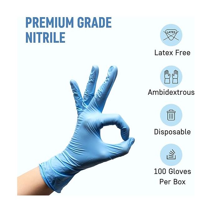 Disposable Pure Nitrile Gloves - Image 4