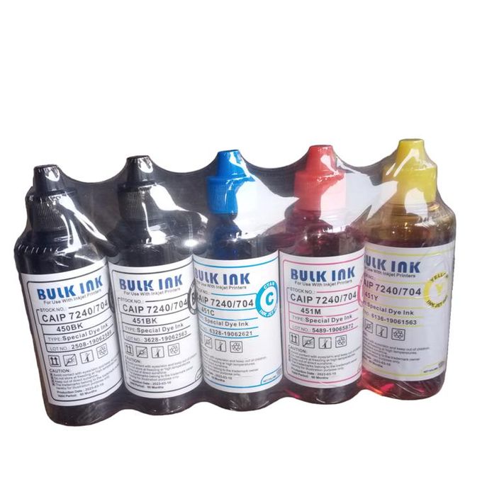 Generic Bulk Liquid Refill ink Pack For Inkjet, Canon