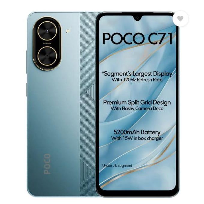 Poco C71 - 6.88