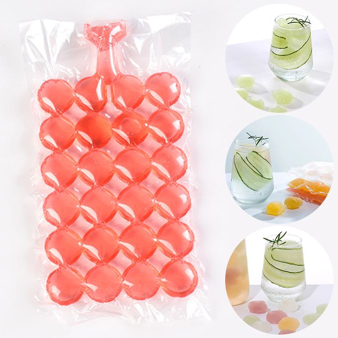 10-100Pcs Ice Mold Bags Disposable Ice-Making Bags Freezing Maker Ice Cube  Bag Self-Seal Ice-making For Summer DIY Drinking