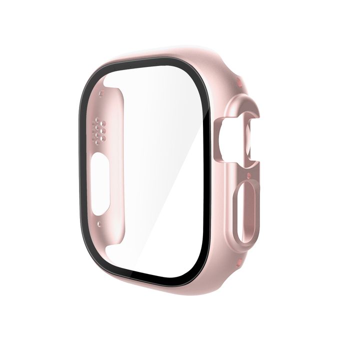 Verre + coque pour Apple Watch Ultra 49mm, mise à niveau vers Apple Watch 8  7 45mm 41mm, protecteur d'écran, couvercle PC pour iwatch se 6 5 40mm 44mm  - AliExpress