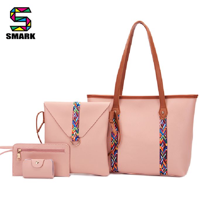 product_image_name-Fashion-4 In 1 Handbag Ladies Bag Ladies Purse Hobo Bag Women Messenger Bag Messenger Shoulder Bag-1