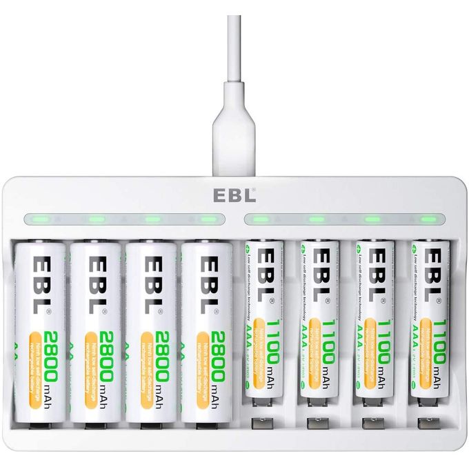 EBL 16 Sets AA AAA Batteries Combo with 8PCS AA Nigeria