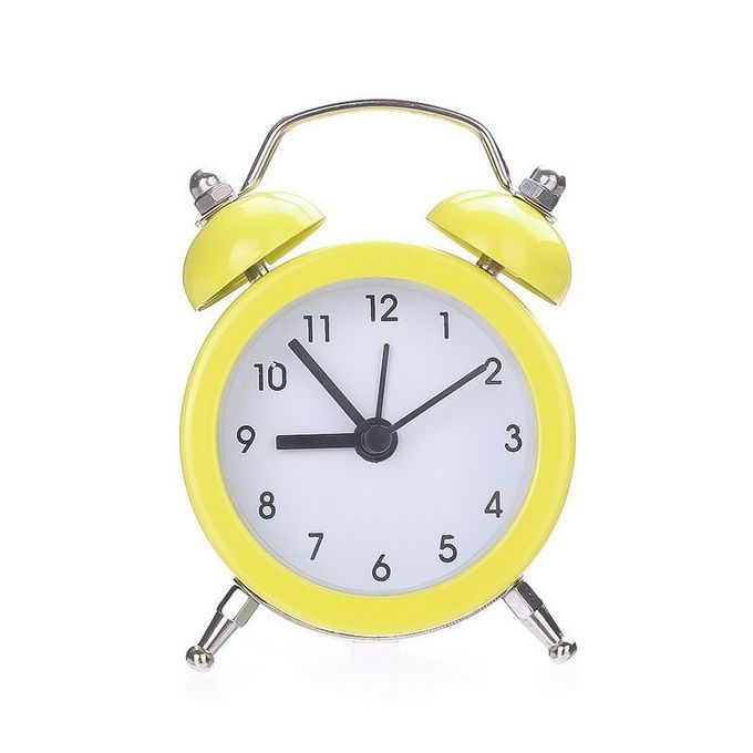 Generic Mini Alarm Clock Travel Bell Analog Desk Clock Alarm Clock ...