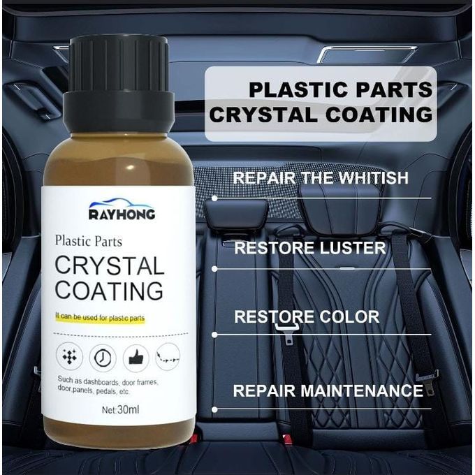 rayhong 30ml plastic parts crystal coating