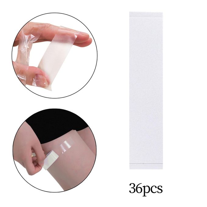 Body Tape Clear Fabric Strong Double Sided Tape for Clothes Dress Bra (36  stripes) - AliExpress