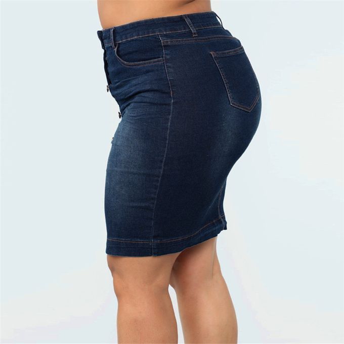 Denim pencil skirt 5xl store