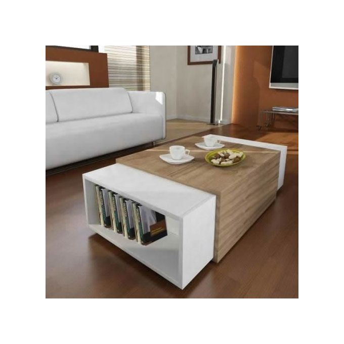 product_image_name-Generic-Multipurpose Center Table Coffee Table Chair With Book Shelf Furniture (Nationwide Delivery)-1