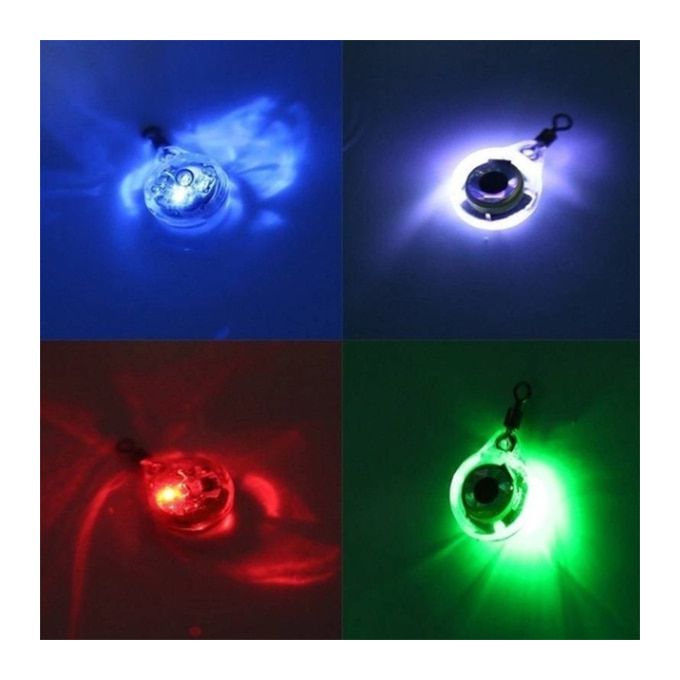 Generic WSFS Hot Fishing Lights Night Fluorescent Glow LED Underwater Night  Fishing Light Lure For Attracting Fish LED Fishing Supplies