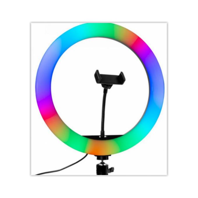 Buy Generic 12 inch Ring Light with Stand 6 Feet Tripod Stand for Phone |  Camera | Multi Color Modes Lighting | for YouTube | Photo-Shoot | Video  Shoot | Live Stream |