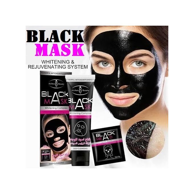 Aichun Beauty Black Facial Mask Complex - Black | Jumia