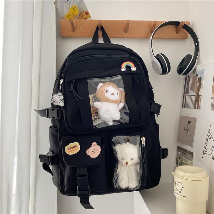 NANI Anime Backpack Japanese Cinch Backpack Funny School Bag - Etsy