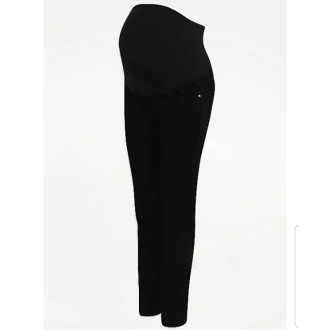 George Straight Leg Overbump Black 