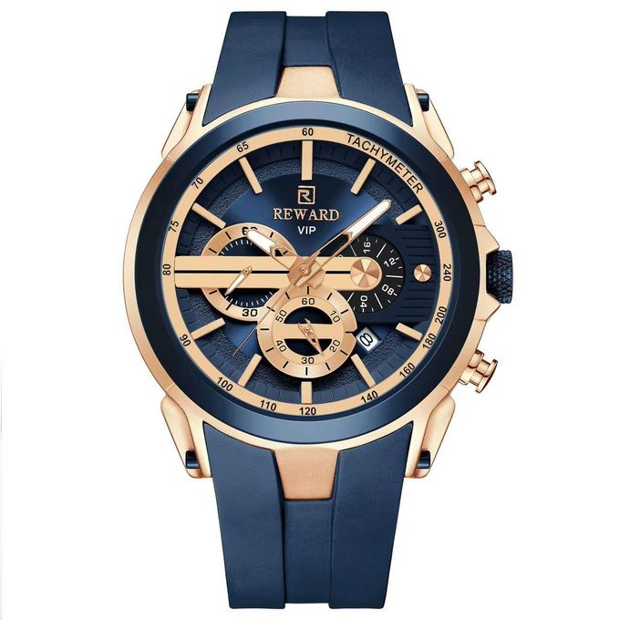 REWARD Reward VIP Chronograph Silicone Round Dial for Men