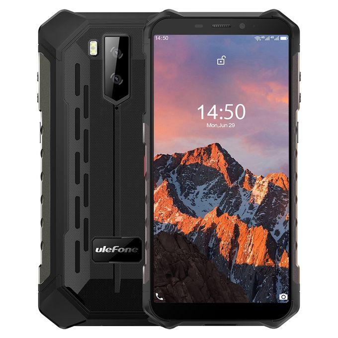 product_image_name-Ulefone-Armor X5 Pro Rugged Phone, 4GB+64GB, 5.5 Inch Android 10.0 4G - Black-1