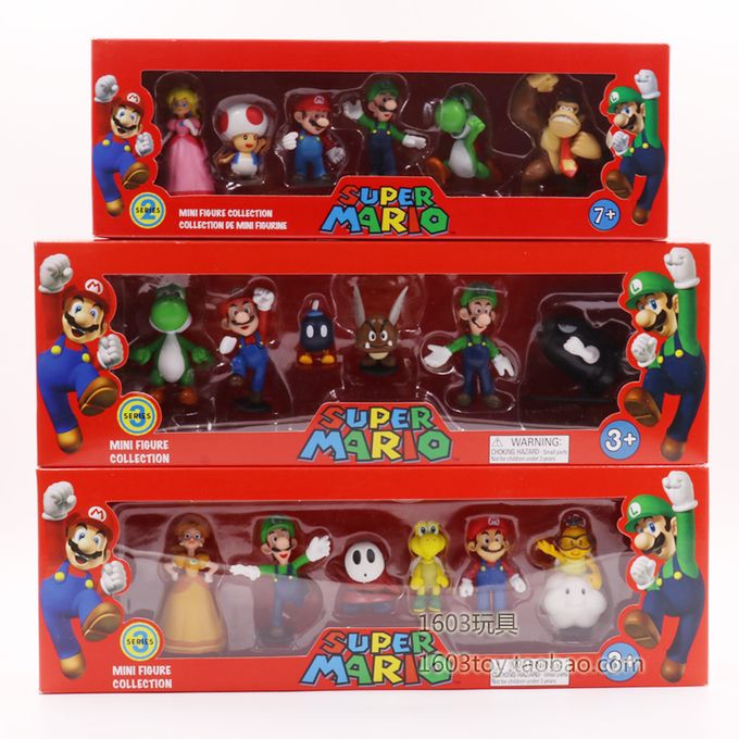 10 Cm With Color Boxes Pvc Plastic Mario Bros Mario Toys Mario Figure - Buy  Mario Figure,Mario Toys,Mario Bros Product on