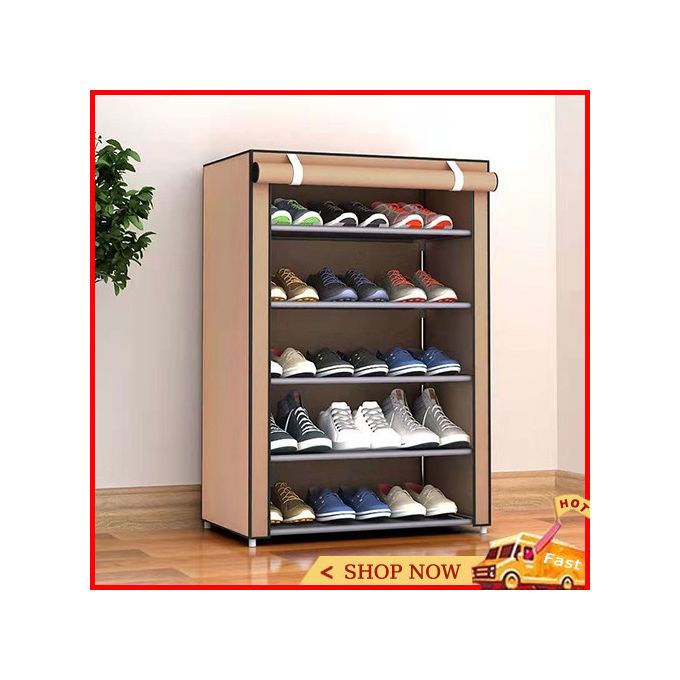 product_image_name-Generic-Single Row Multi-Tiers Simple Shoe Rack-1