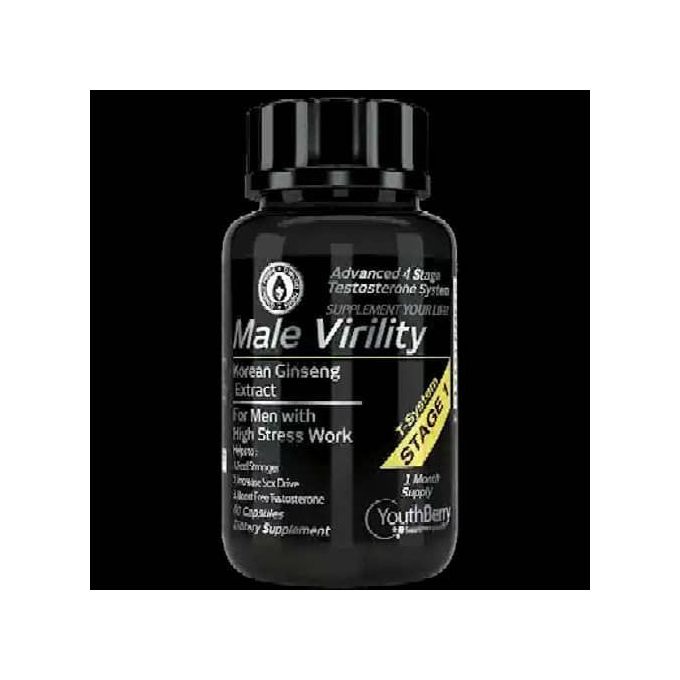 YouthBerry Male Virility - Libido + Testosterone Booster ...