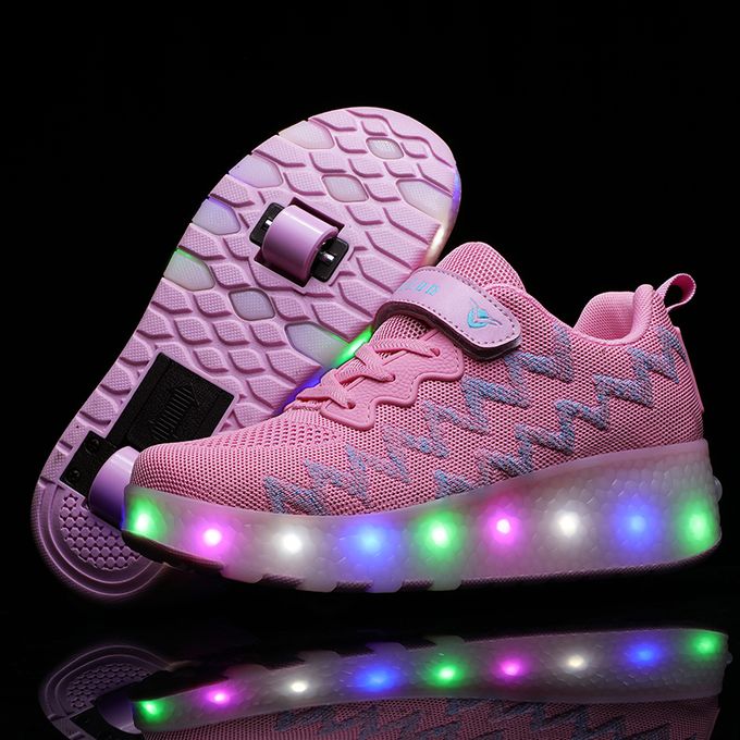 boys pink sneakers
